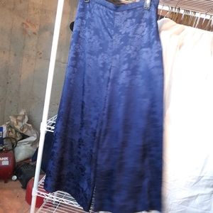 2-pc Blue palazzo pants and top